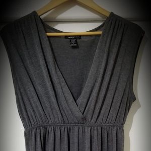 *2for$10* Grey 1x junior hi low dress